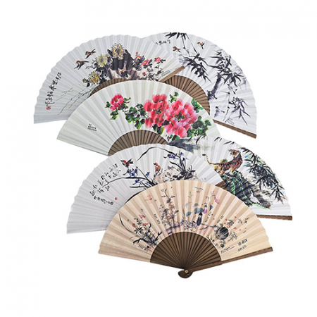 아름누리 일러스트 대나무 오죽선부채 #2