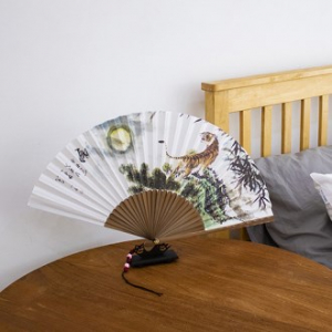 아름누리 일러스트 대나무 오죽선부채