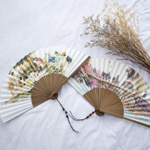 아름누리 전통민화 대나무 오죽선부채