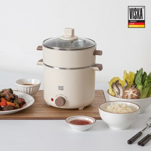 비스카 투인원 스텐 304 멀티 쿠커 냄비 요리+찜요리