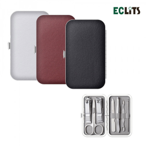 에클리츠 단색 모던 손톱깎이 세트 네일케어 정리 관리 사은품
