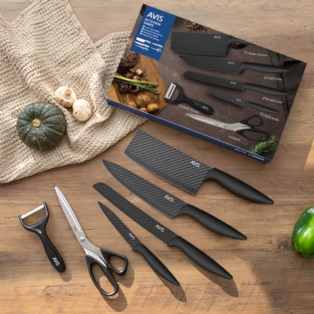 아비스 휘트니 칼,가위 6종세트 #2