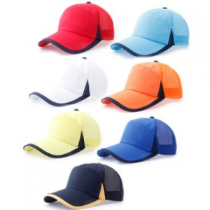 KB801 에코라이프 라인핏 기능성 매쉬 무지 캡 모자