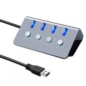 CC746 모던오피스 USB 허브4구 단 독 스위치 도킹스테이션