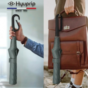 협립 2단 60 카라비너 그린 초고밀도 자동 우산, 양산