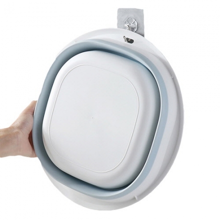 CC499 클린바스 접이식 세숫대야 깔끔 보관 대야(소) #2