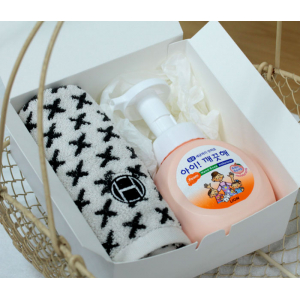 송월 주방타올 + 아이깨끗해 손세정제 세트