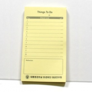 국산 정품 드림 메모형 점착메모지 - 09 100매