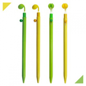 콩나물 니들펜 노크펜 0.7mm 2컬러 // 국산