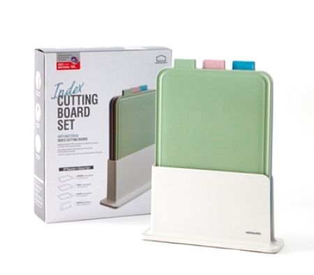 슬림한 거치대 도마세트 3p #2