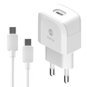 [요이치] 로키 PD 충전 어댑터 15W+C to C 충전케이블