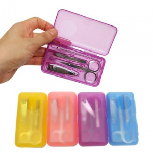 반투명 손톱깍기 4종 세트