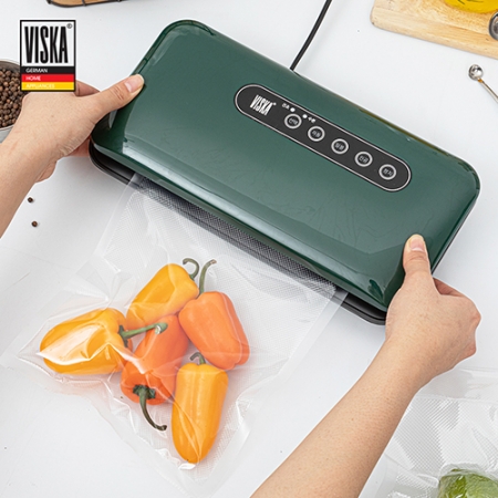 비스카 진공 포장기 VK-F001S (화이트) (다크그린) #3