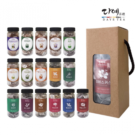 다예 보틀티 20T (국산차 건강차 허브차 홍차 18종)