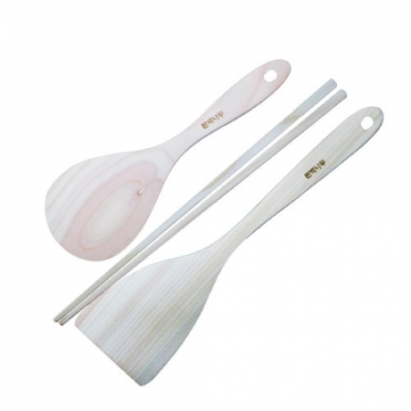 편백 나무 주걱 세트 / 조리기구 #3