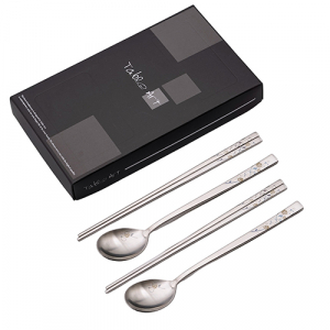 로즈 블랙 부부수저세트