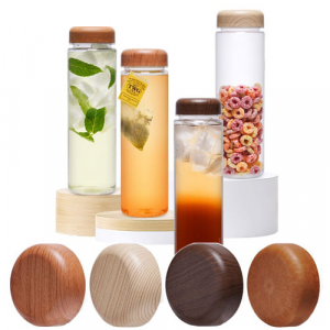 (H-014) 트라이탄 네츄럴 우드 오보틀 700ml / 풀칼라