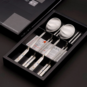 테드자갈 부부 수저세트