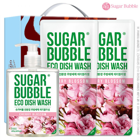 슈가버블 주방세제490펌프 주방세제290리필2P(3종) #3