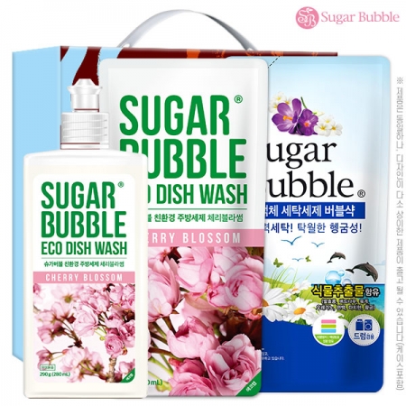 슈가버블 주방세제290용기 주방세제290리필 세탁세제300리필(3종) #3