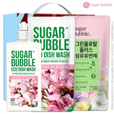 슈가버블 주방세제290용기 주방세제290리필 섬유유연제300리필(3종) #2
