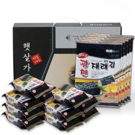 [22년추석] 햇살가득 광천김세트 1호(과세) #4