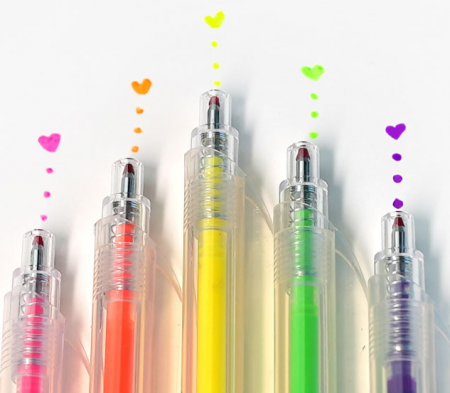 클립펜 형광 네온 잉크 #2