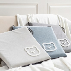 메모리폼 미끄럼 방지 사각 학생 사무실 캐릭터 방석 귀여운 곰 40*40