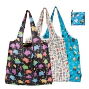 대형 사이즈 접이식 대형시장가방 장바구니 46X60X8cm