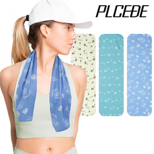 플씨드 디자인 패턴 쿨타올 3컬러 1P