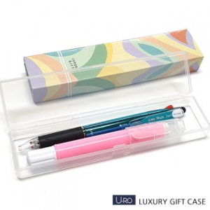 유로 멀티 5in1 그립 터치펜 UV, 펜형 지우개 2P 세트