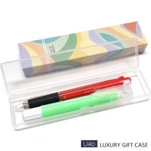 유로 멀티 4in1 볼펜, 펜형 지우개 2P 세트