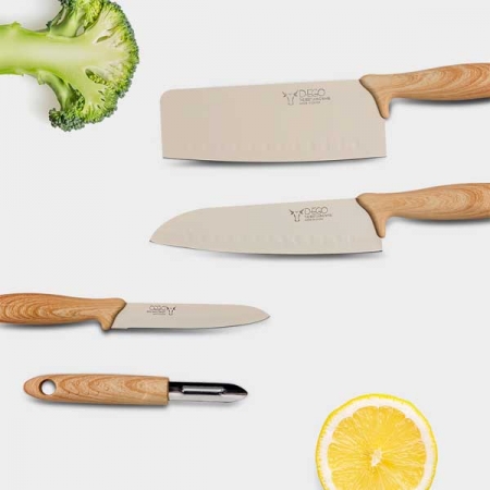 프리미엄 4종 칼세트,중식도, 식도, 과도, 감자칼 MB #3