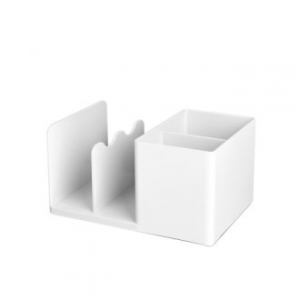 CC833 모던오피스 심플 디자인 화이트 미니 책꽂이