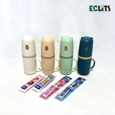 에클리츠 휴대용 곰돌이 칫솔통 칫솔 치약 키즈 세트 칫솔 꽂이 칫솔 보관함 양치컵