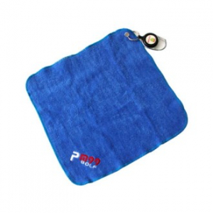 CD161 EL 스트링 골프타올, 고급 극세사 양면 골프타올 25x25cm