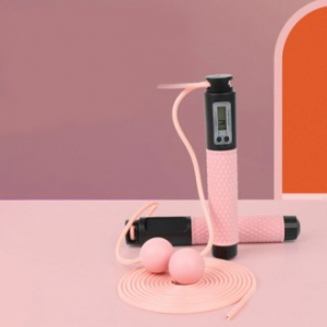 CD548 더바디 지방연소 보건소 지능형 계산 줄넘기 (볼+줄 세트)