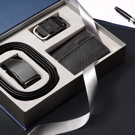 CD371 EL 남성 벨트 자동버튼 비즈니스 벨트 남성 선물 #2