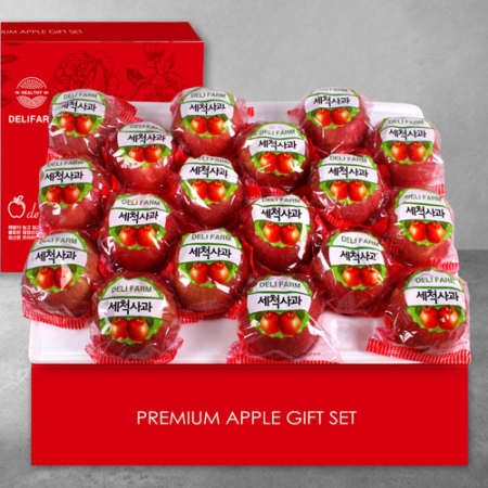 [22년추석][22년추석]델리팜세척사과 4kg(16-19과)(면세)(16-19과)(면 #4