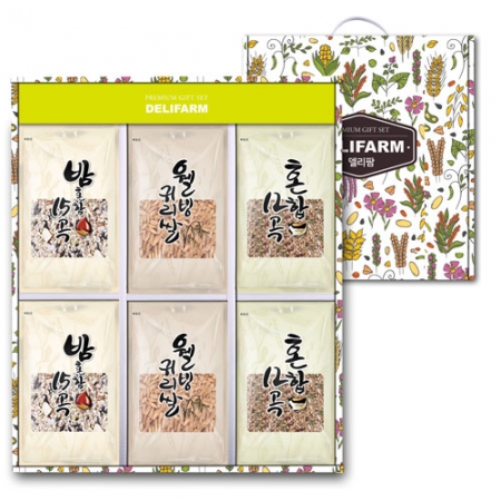 [22년추석][하루잡곡]델리팜잡곡 2호(12곡*6/밤*6/귀리*6)(면세) #4