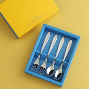 소울 티스푼 포크 커피 4p 스푼 아이스크림 스푼