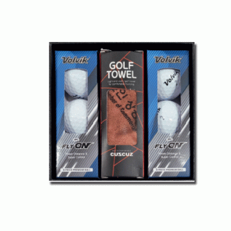 볼빅 골프공6구+골프타올세트/ 쿨마스크/쿨토시/그린보수기/자석티/티 #2