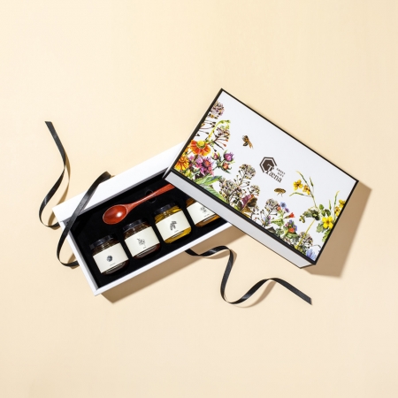 태나 천연 벌꿀 병 4종 복지 선물 직원 선물 꿀세트 #4