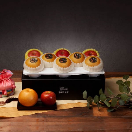 행복한농장 배사과 혼합 사랑 선물세트 배,사과 혼합 1박스(4k #2