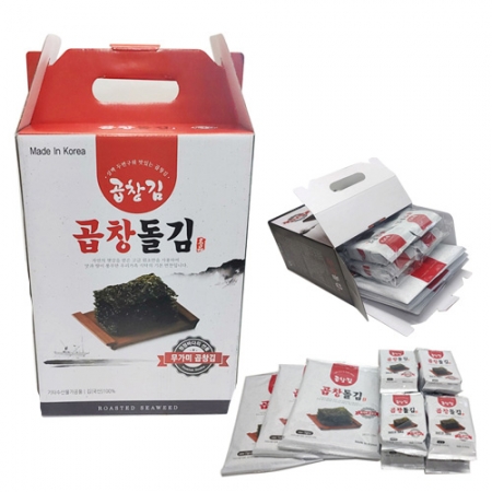 {곱창돌김세트-전장김2봉+도시락김8봉}김세트/ #3