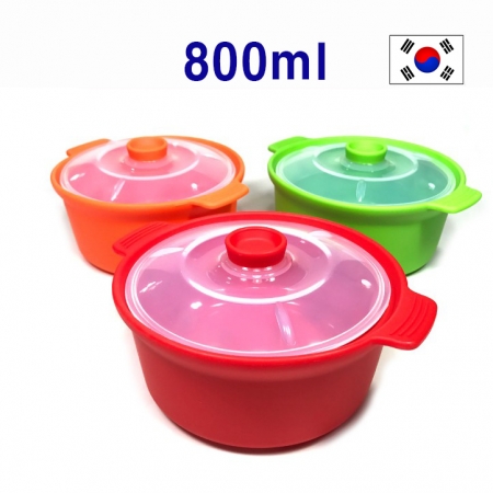 실리콘 찜기,계란찜기,중,800ml,국내산 품질우수,인기선물,뚝배기 #4