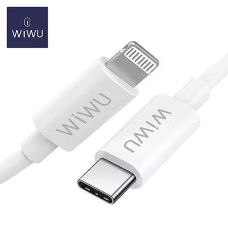 WiWU 3A 고속 충전 케이블 G90 C타입 to 라이트닝 8핀(1.2m) #2