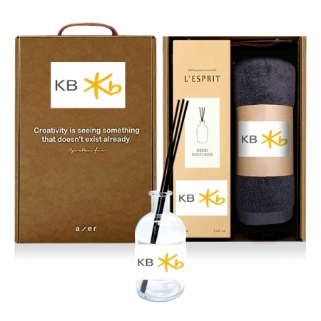 레스쁘리 고급 우유병 디퓨저 세트 W (BASIC 디퓨저 (150ml) + 프리미엄 타올) #3