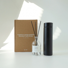레스쁘리 고급 우유병 디퓨저 세트 N (BASIC 디퓨저 (150ml) + 제네시스 텀블러 500ml)