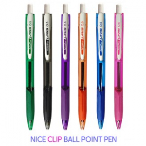 나이스 클립 볼펜 0.5mm